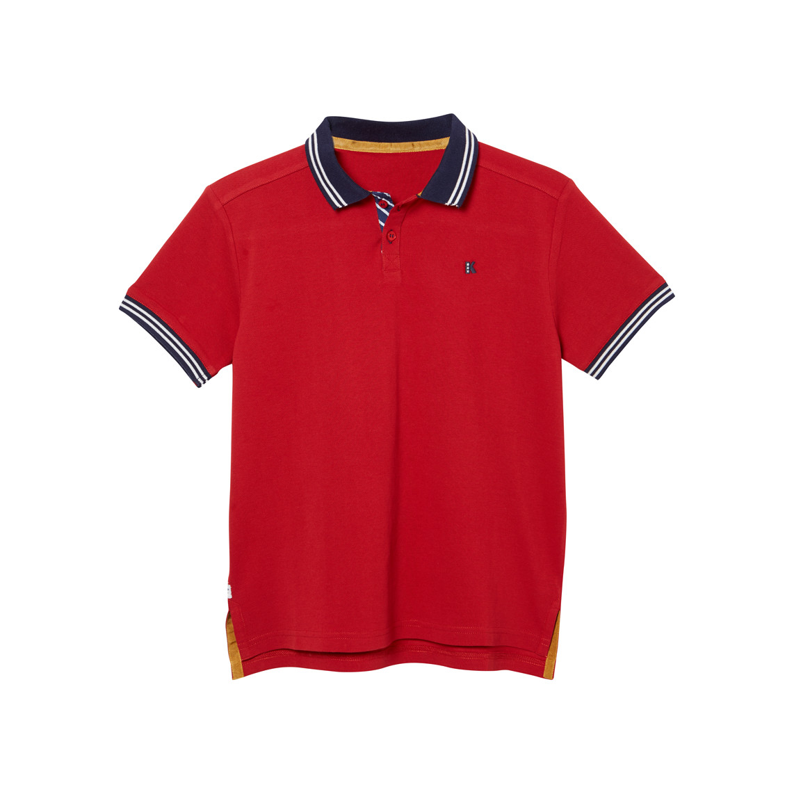 Red Boys Size Sturdy Polo Shirt 28″ – 42″