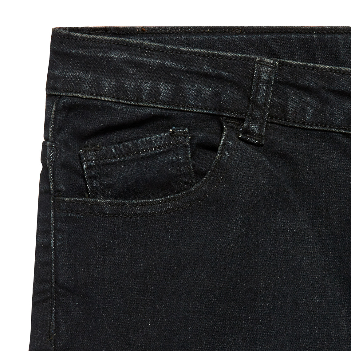 Black Plus Size, Generous Fit, Adjustable Waist Western Boys Jeans | 22 ...