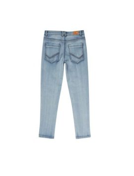 Light Blue Boys Plus Size Sturdy Fit Adjustable Waist Jeans <br/> 22" – 38" Waist