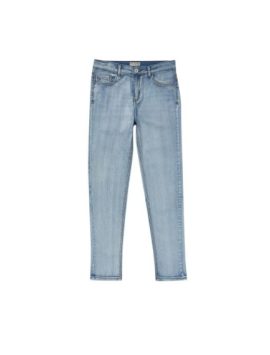 Light Blue Boys Plus Size Sturdy Fit Adjustable Waist Jeans <br/> 22" – 38" Waist