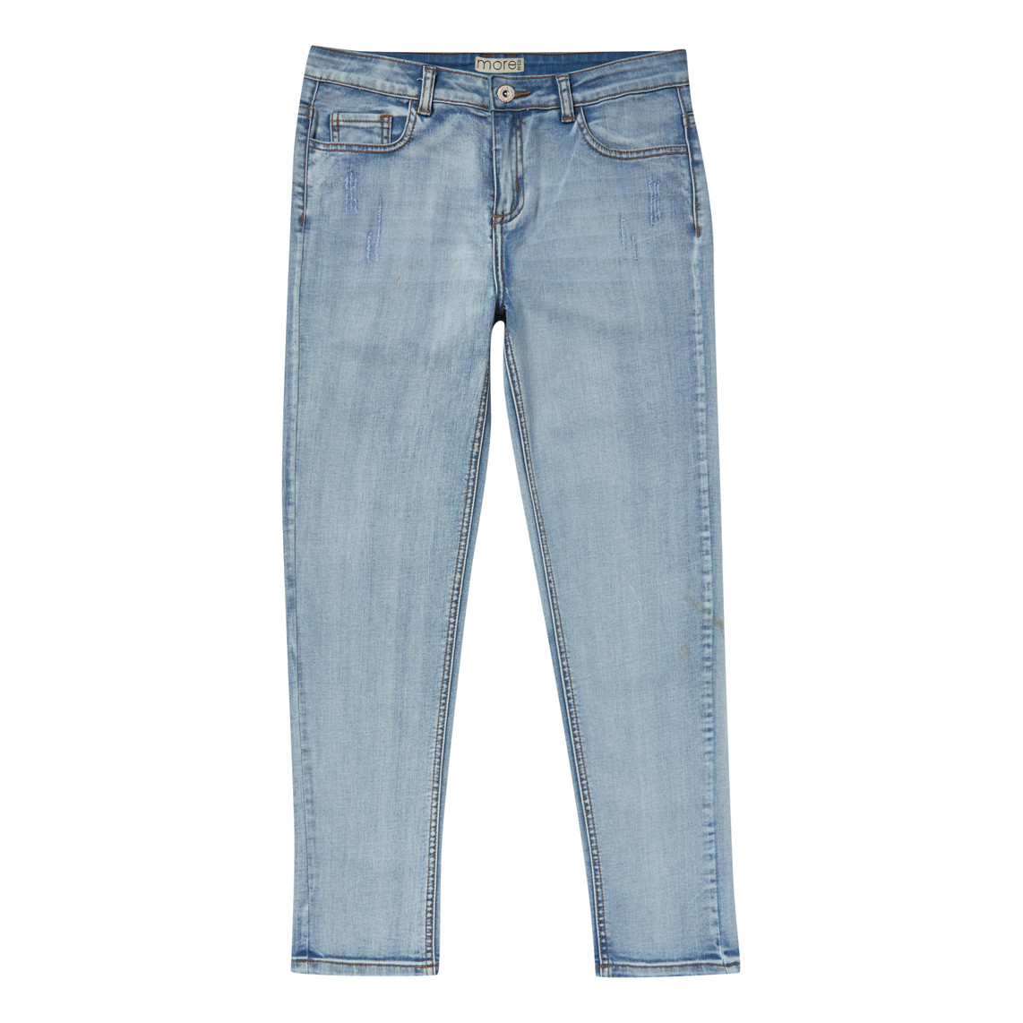 Light Blue Plus Size, Sturdy Fit, Adjustable Waist Boys Jeans | 22 - 38 ...
