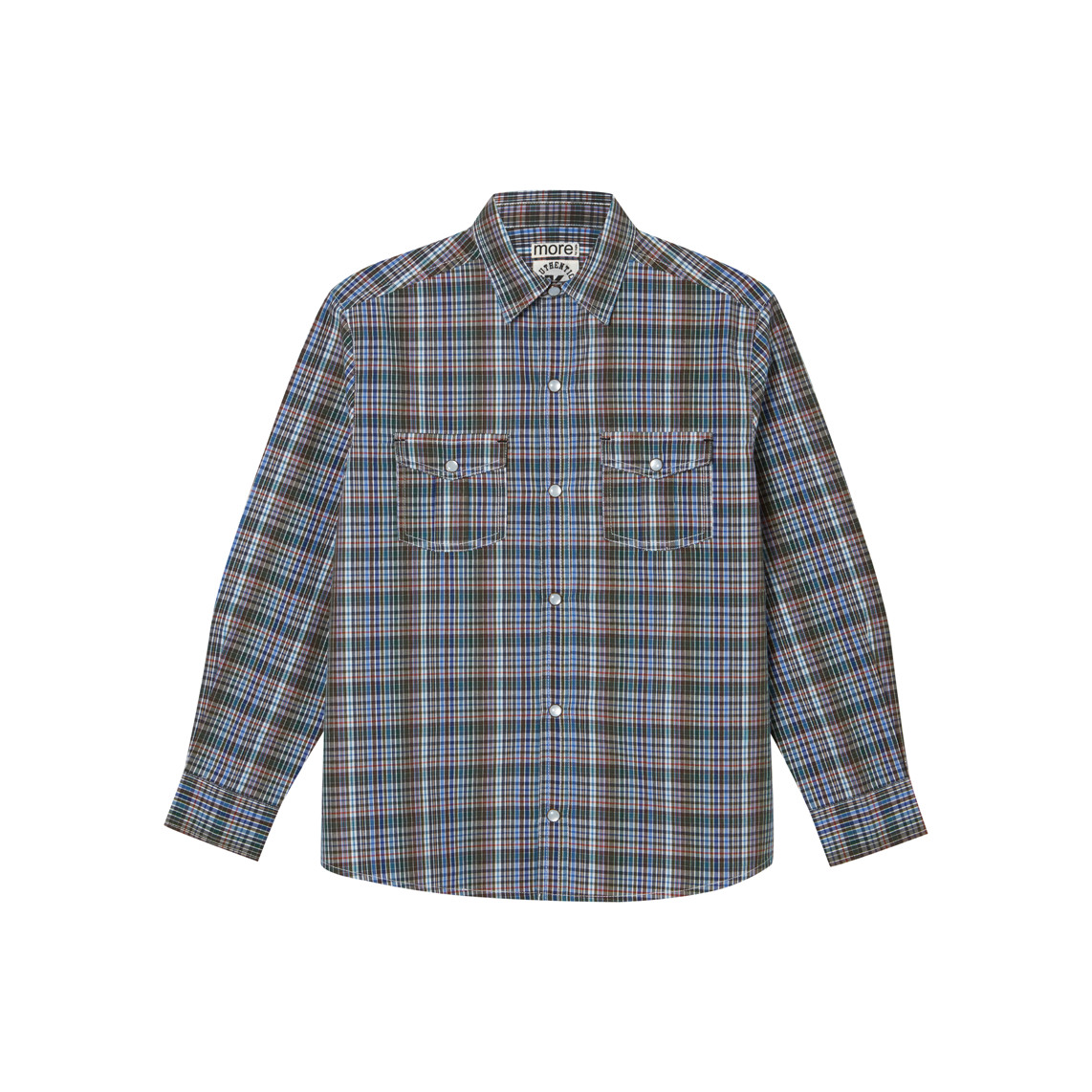 Neutral Plus Size, Generous Fit, Check Shirt for Boys | 28 - 42 inch chest