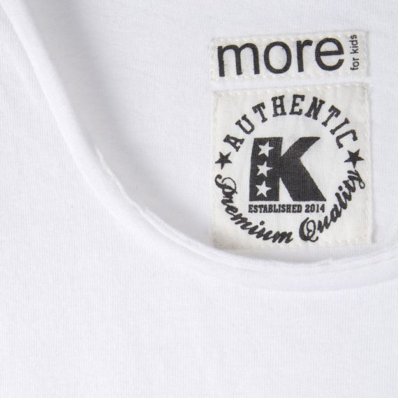 White Boys Plus Size Sturdy Fit Essential T Shirt <br/> 25" - 42" Chest - Image 4