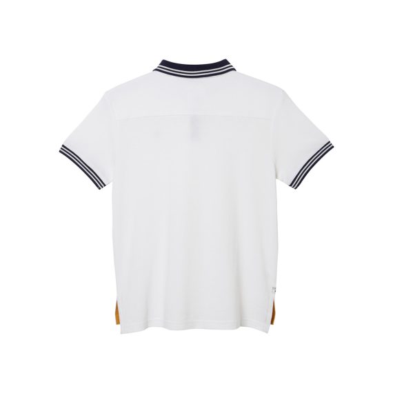 White Boys Plus Size Sturdy Fit Polo Shirt <br/>28" - 42" Chest - Image 2
