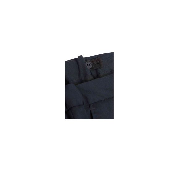 Navy Blue Boys Plus Size Sturdy Fit Stretch Adjustable Waist Trousers <br/> 34" - 42" Waist - Image 4