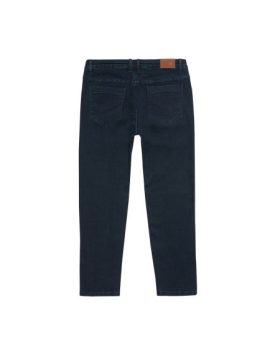 Dark Blue Boys Plus Size Sturdy Fit Adjustable Waist Jeans <br/> 22" – 42" Waist