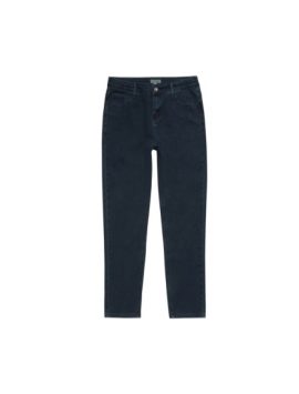 Dark Blue Boys Plus Size Sturdy Fit Adjustable Waist Jeans <br/> 22" – 42" Waist