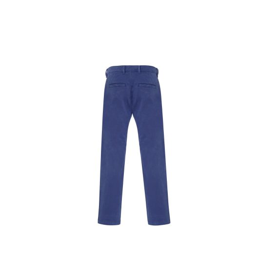 China Blue Boys Plus Size Sturdy Fit Adjustable Waist Chinos Trousers <br/> 30" – 42" Waist - Image 2
