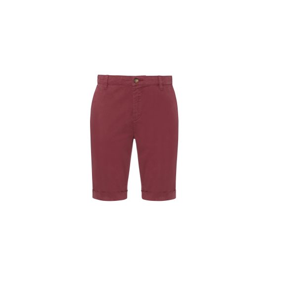 Dark Red Boys Plus Size Sturdy Fit Adjustable Waist Chino Shorts <br/> 30" – 42" Waist - Image 3