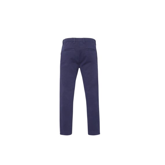 Navy Blue Boys Plus Size Sturdy Fit Adjustable Waist Chino Trousers <br/> 30" – 42" Waist - Image 2