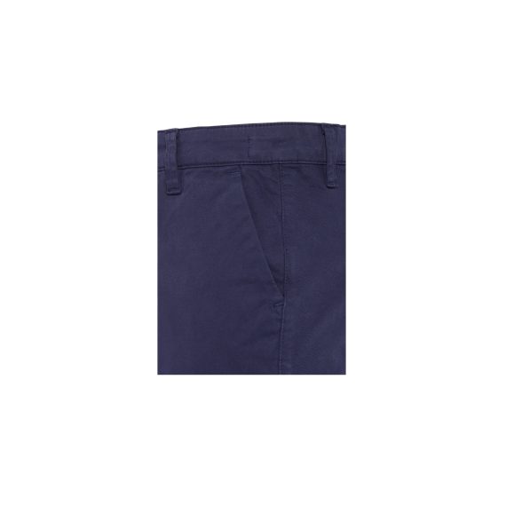 Navy Blue Boys Plus Size Sturdy Fit Adjustable Waist Chino Trousers <br/> 30" – 42" Waist - Image 4