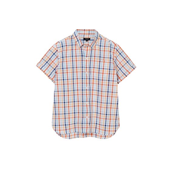 Summer Brights Boys Plus Size Sturdy Fit Luxury Checked Short Sleeve Shirt <br/> 36"– 46" Chest - Image 2