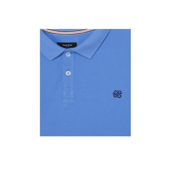 Sky Blue Boys Plus Size Sturdy Fit Luxury Polo Shirt <br/> 36" – 46" Chest - Image 4