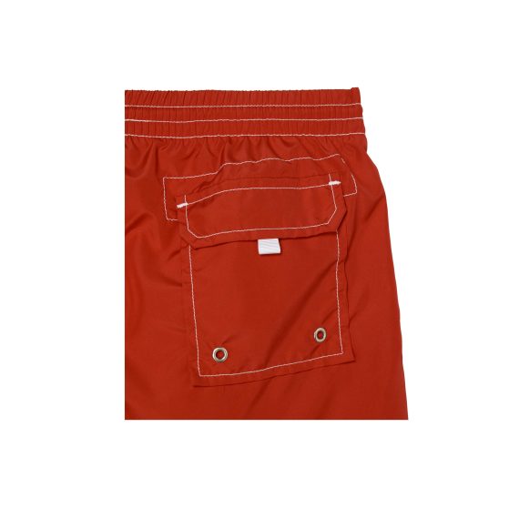 Red Boys Plus Size Sturdy Fit Multi-Stitch Quick Dry Swim Shorts <br/> 30" – 44" Waist - Image 4