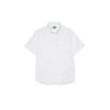 Boys Plus Size Sturdy Fit Luxury Oxford Short Sleeve Shirt White Colour