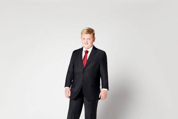 Dark Navy Blue Plus Size Sturdy Fit Wool Blend Super Luxury Suit Trousers <br/> 36" – 44" Waist - Image 5