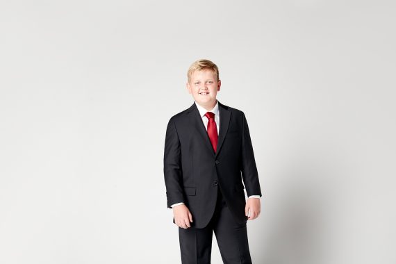 Dark Navy Blue Plus Size Sturdy Fit Wool Blend Super Luxury Suit Trousers <br/> 36" – 44" Waist - Image 4