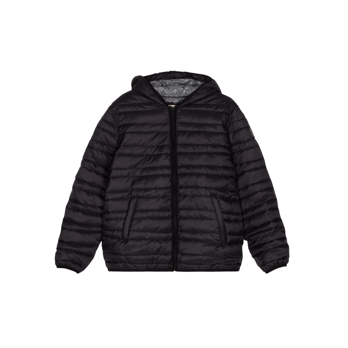 Black Boys Plus Size Sturdy Fit Luxury Hooded Puffer Jacket 36