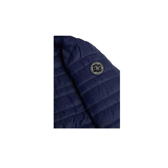 Navy Blue Boys Plus Size Sturdy Fit Luxury Hooded Puffer Jacket <br/> 36" – 44" Chest - Image 4