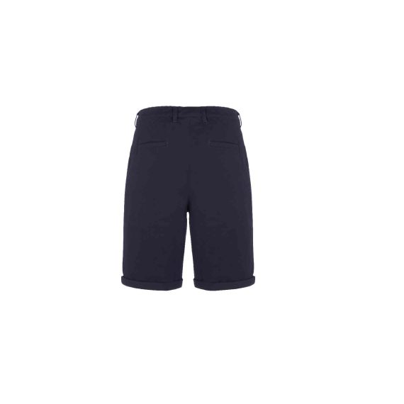 Navy Blue Boys Plus Size Sturdy Fit Adjustable Waist Chino Shorts <br/> 34" – 42" Waist - Image 2