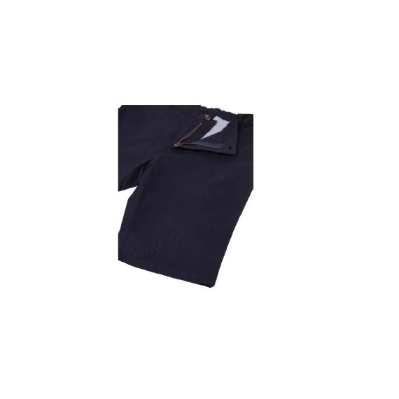 Navy Blue Boys Plus Size Sturdy Fit Adjustable Waist Chino Shorts <br/> 34" – 42" Waist - Image 4