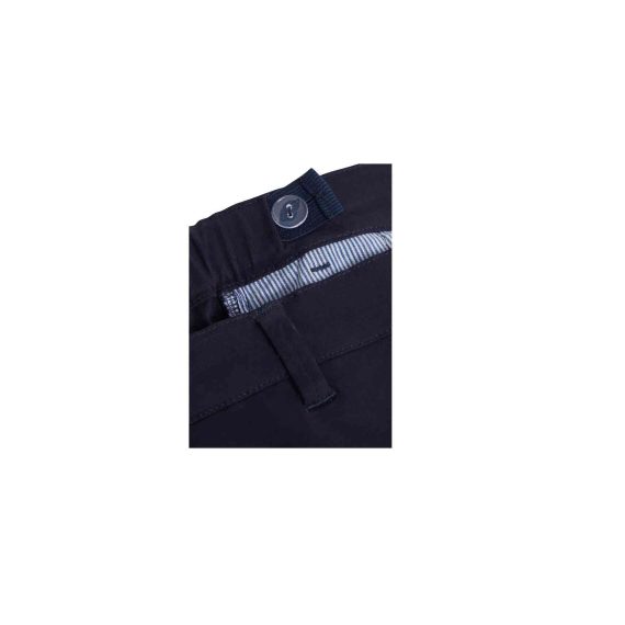 Navy Blue Boys Plus Size Sturdy Fit Adjustable Waist Chino Shorts <br/> 34" – 42" Waist - Image 5