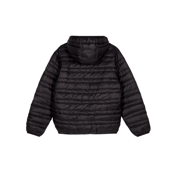 Black Boys Plus Size Sturdy Fit Luxury Hooded Puffer Jacket <br/> 36" – 44" Chest - Image 3