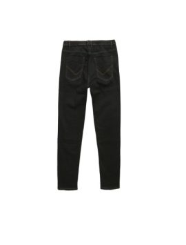 Black Boys Plus Size Sturdy Fit Pull-On Drawstring Waist Jeans <br/> 30" – 42" Waist