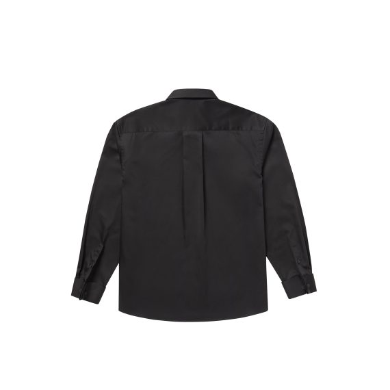 Black Boys Plus Size Sturdy Fit Luxury Double Cuff Long Sleeve Shirt <br/> 36"– 44" Chest - Image 3