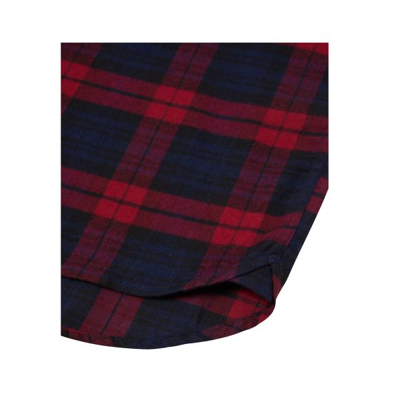 Red Mix Boys Plus Size Sturdy Fit Warm Handle Long Sleeve Shirt <br/>32" – 46" Chest - Image 4