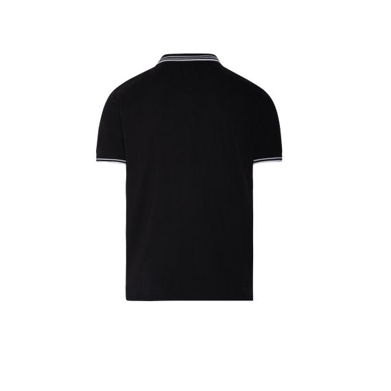 Black Boys Plus Size Sturdy Fit Essential Cotton Polo Shirt <br/>  32”– 46” Chest - Image 2