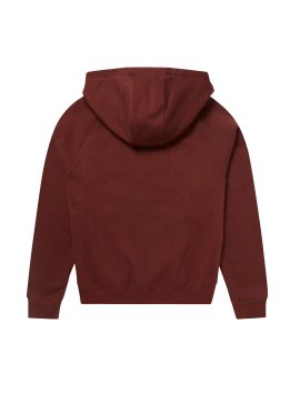 Shop Claret Boys Plus Size Sturdy Fit Authentic Brushback Pull-On Hoodie