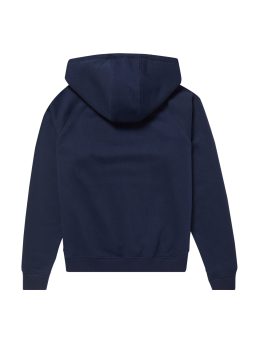 Shop Navy Blue Boys Plus Size Sturdy Fit Authentic Brushback Pull-On Hoodie