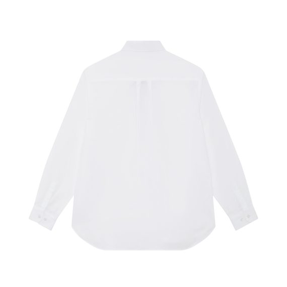 White Boys Plus Size Sturdy Fit Oxford Luxury Long Sleeve Shirts Twin Pack