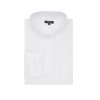 White Boys Plus Size Sturdy Fit Oxford Luxury Long Sleeve Shirt