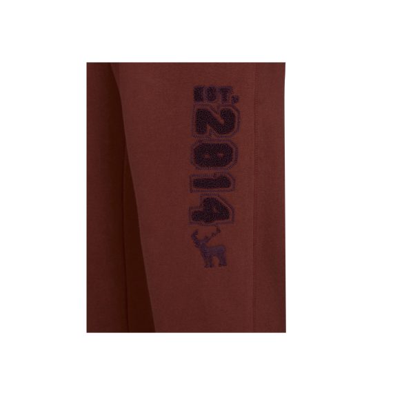 Claret Color Boys Plus Size Sturdy Fit Authentic Brushback Joggers