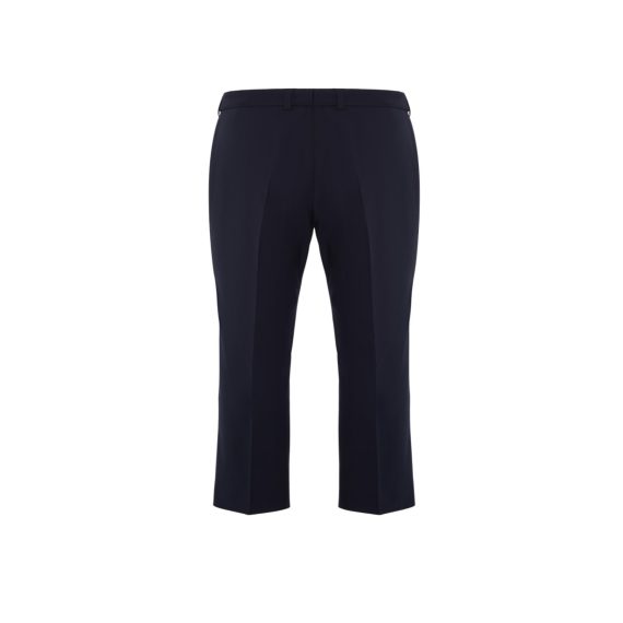 Shop Black Colour Boys Plus Size Sturdy Fit Luxury Stretch Suit Trousers