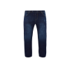 Dark Blue Boys Plus Size Sturdy Fit Pull-On Drawstring Waist Jeans