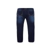 Shop Dark Blue Boys Plus Size Sturdy Fit Pull-On Drawstring Waist Jeans