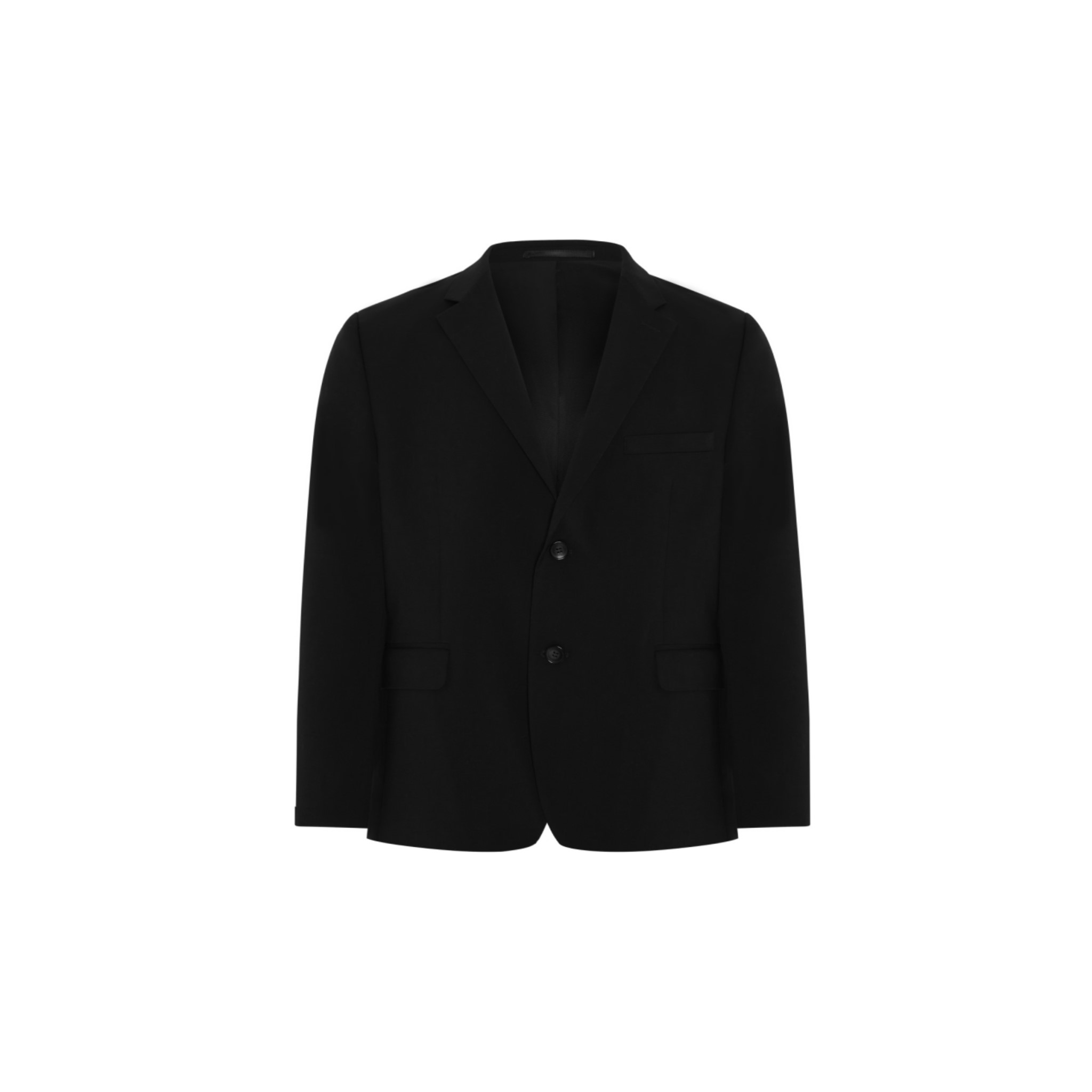 Black Boys Plus Size Sturdy Fit Luxury Stretch Suit Jacket