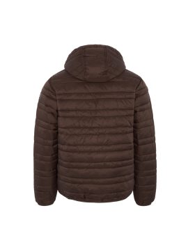 Shop Chocolate Boys Plus Size Sturdy Fit Luxury Hooded Puffer Jacket