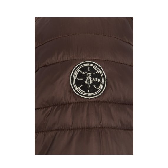 Boys Chocolate Color Boys Plus Size Sturdy Fit Luxury Hooded Puffer Jacket
