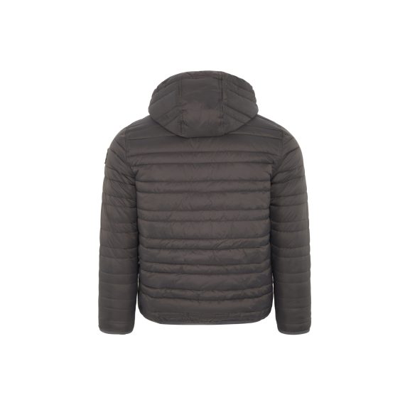 Charcoal Grey Boys Plus Size Sturdy Fit Luxury Hooded Puffer Jacket <br/> 36" – 44" Chest - Image 2