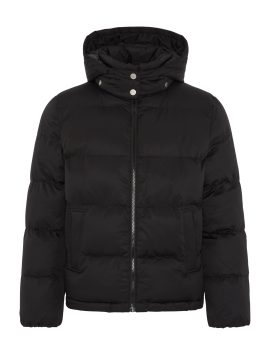 Black Boys Plus Size Sturdy Fit Luxury Warm Lined Puffer Jacket <br/> 32" – 44" Chest