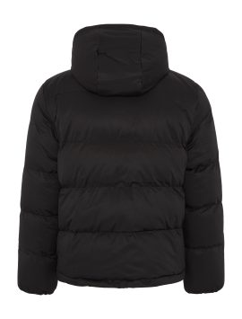 Black Boys Plus Size Sturdy Fit Luxury Warm Lined Puffer Jacket <br/> 32" – 44" Chest