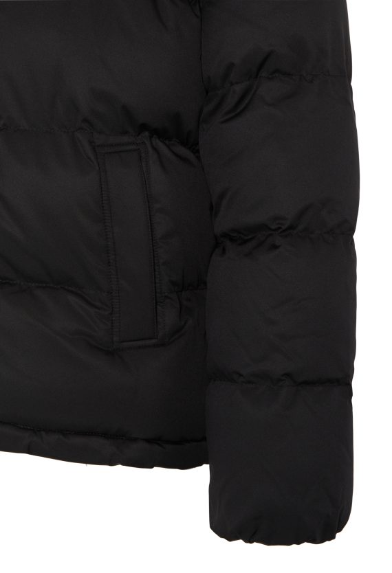 Black Boys Plus Size Sturdy Fit Luxury Warm Lined Puffer Jacket <br/> 32" – 44" Chest - Image 3