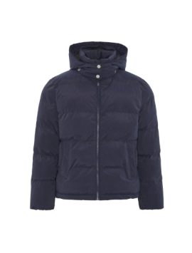 Navy Boys Plus Size Sturdy Fit Luxury Warm Lined Puffer Jacket <br/> 32" – 44" Chest