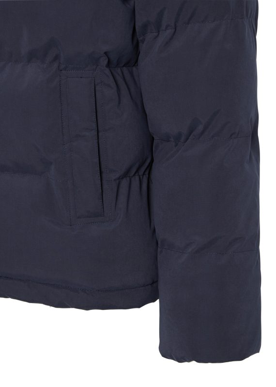 Navy Boys Plus Size Sturdy Fit Luxury Warm Lined Puffer Jacket <br/> 32" – 44" Chest - Image 3