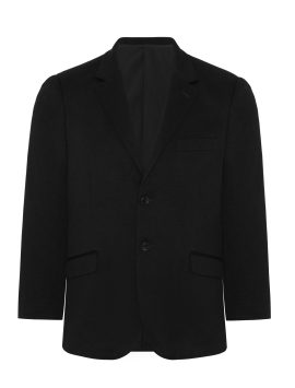 Black Boys Plus Size Sturdy Fit Ultimate Comfort Stretch Suit Jacket <br/> 36" – 44" Chest