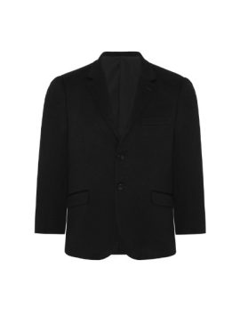 Black Boys Plus Size Sturdy Fit Ultimate Comfort Stretch Suit Jacket <br/> 36" – 44" Chest